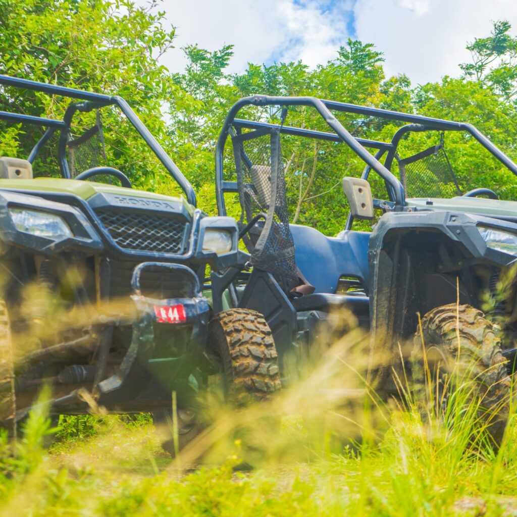 Side by Side UTV on the trail